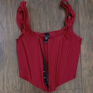 Windsor Red Corset Top (XS)